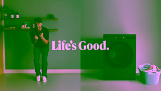 LG Electronics Let your washing machine do the thinking for you Ad Commercial Brand Imagery Photoshoot 2