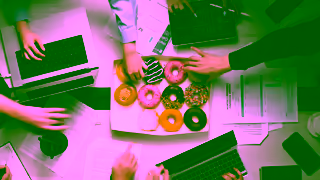 Krispy Kreme What brings you into Krispy Kreme Ad Commercial Brand Imagery Photoshoot 1