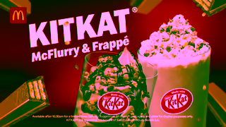 McDonalds Grab a KITKAT McFlurry and Frappe today Ad Commercial Brand Imagery Photoshoot 2