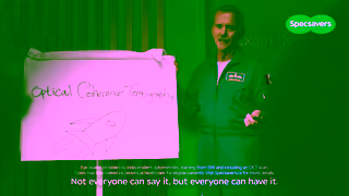Specsavers Optical coherence tomography Easy for Chris Hadfield to say but not so easy for the rest of us Ad Commercial Brand Imagery Photoshoot 0