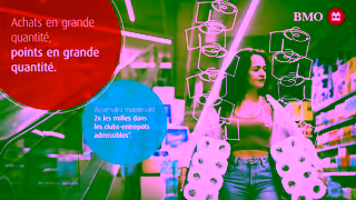 BMO Financial La carte Mastercard BMO AIR MILES Ad Commercial Brand Imagery Photoshoot 1