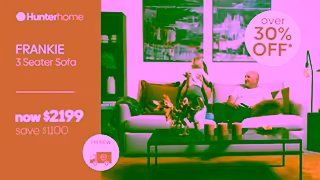 HunterHome Sofia Frankie Nash Sofas Ad Commercial Brand Imagery Photoshoot 1