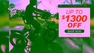 Addmotor Up to 1300 OFF New Year Sale EXTRA 300 OFF Any 2 Bikes Ad Commercial Brand Imagery Photoshoot 2