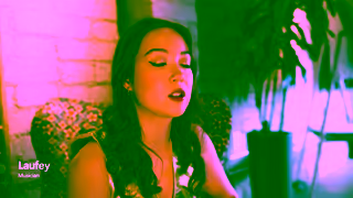 Microsoft A new stage of storytelling Laufey Microsoft Copilot Ad Commercial Brand Imagery Photoshoot 1