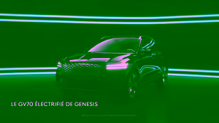 Genesis Le Genesis GV70 lectrifi Ad Commercial Brand Imagery Photoshoot 2