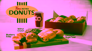Tim Hortons Tims Retro Donuts Ad Commercial Brand Imagery Photoshoot 0