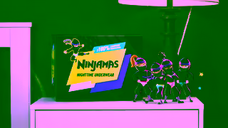 Ninjamas Ninjamas US Wring Demo v2 15s Ad Commercial Brand Imagery Photoshoot 0