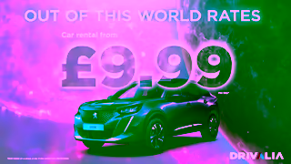 DRIVALIA Drivalia UK Car rental from 999 per day Ad Commercial Brand Imagery Photoshoot 1