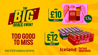 Iceland Foods The Big Deals Event TOO GOOD TO MISS Ad Commercial Brand Imagery Photoshoot 1
