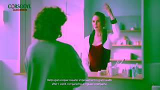 CORSODYL Corsodyl Active Gum Repair Ad Commercial Brand Imagery Photoshoot 2