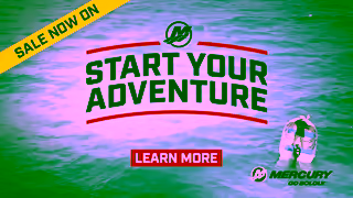 Mercury Marine MM1203 15s FISHING Start Your Adventure SALE NOW ON Ad Commercial Brand Imagery Photoshoot 2