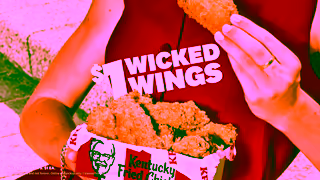 KFC KFCs 1 Wicked Wings Ad Commercial Brand Imagery Photoshoot 0