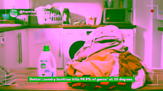 Dettol Dettol Laundry Sanitiser Kills 999 of Germs Even at 20C Ad Commercial Brand Imagery Photoshoot 0
