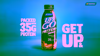 Up&Go Packed with 35g of Protein to get UPGO Bottle 6 Ad Commercial Brand Imagery Photoshoot 2