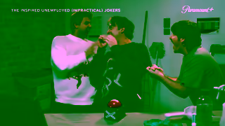 Paramount Plus The Inspired Unemployed Impractical Jokers Now Streaming Paramount Australia Ad Commercial Brand Imagery Photoshoot 1