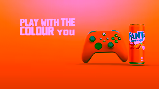 Fanta Play with the colour you WANTA Ad Commercial Brand Imagery Photoshoot 1