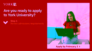 York University HowtoApplyLandscape Ad Commercial Brand Imagery Photoshoot 0