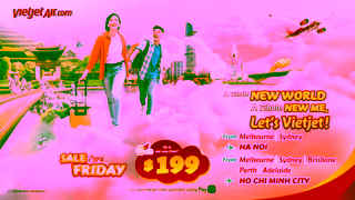 VietJet Vietjet Happy Friday Special Australia to Vietnam Deals Ad Commercial Brand Imagery Photoshoot 1