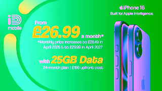 iD Mobile Perfect your shots with the Clean Up tool on iPhone 16 From just 2699 a month with iD Mobile Ad Commercial Brand Imagery Photoshoot 2