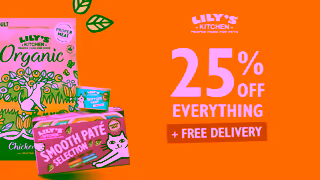 Lily's Kitchen 25 Off EVERYTHING FREE DELIVERY Ad Commercial Brand Imagery Photoshoot 0