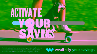 Wealthify Wealthify SAVING 16x9 6s 12 03 24 Ad Commercial Brand Imagery Photoshoot 1