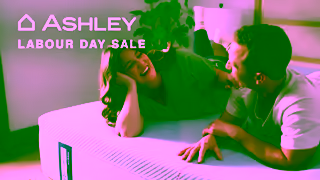 Ashley Furniture Ashley Labour Day Sale 25 Off Sealy Mattresses M10H Ad Commercial Brand Imagery Photoshoot 0