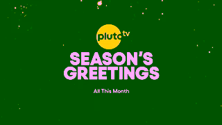 Pluto TV Seasons Greetings Start Watching Now Pluto TV Canada Ad Commercial Brand Imagery Photoshoot 2
