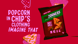 PopCorners Popcorners Sweet Chilli Ad Commercial Brand Imagery Photoshoot 2