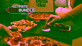 Pizza Hut THE ULTIMATE HUT BUNDLE Ad Commercial Brand Imagery Photoshoot 2