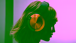 Dyson Dyson OnTrac Headphones Bestinclass noise cancellation Ad Commercial Brand Imagery Photoshoot 0