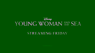 Disney Young Woman and the Sea Streaming Friday on Disney Ad Commercial Brand Imagery Photoshoot 2