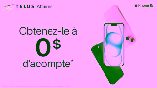 TELUS TELUS Affaires iPhone 15 0 Ad Commercial Brand Imagery Photoshoot 1