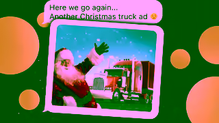 Pepsi Same red truck Give Santa a break Ad Commercial Brand Imagery Photoshoot 0