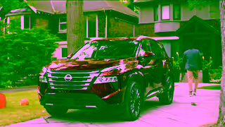 Nissan Rogue cran de visualisation du primtre intelligent Ad Commercial Brand Imagery Photoshoot 2