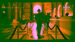 Lionsgate Movies Megalopolis 2024 POWER Adam Driver Aubrey Plaza Shia LaBeouf Ad Commercial Brand Imagery Photoshoot 1