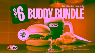 A&W AW 6 Buddy Bundle Ad Commercial Brand Imagery Photoshoot 2
