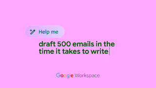 Google Workspace Duet AI in Gmail Help me draft Ad Commercial Brand Imagery Photoshoot 1
