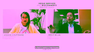 BigCommerce BigCommerce x Vogue Business Masterclass Preview Ad Commercial Brand Imagery Photoshoot 1