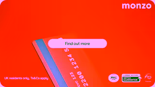 Monzo Bank A bank that customers rate UK Residents TsCs apply Ad Commercial Brand Imagery Photoshoot 2
