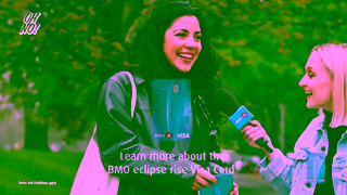 BMO Financial BMO BMO eclipse rise Visa Card Streeter 2 Ad Commercial Brand Imagery Photoshoot 2