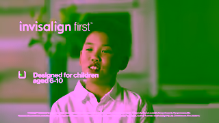 Invisalign Teeth straightening made fun Invisalign First aligners Invisalign Stickables Ad Commercial Brand Imagery Photoshoot 2