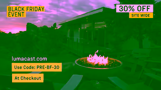 LUMACAST Save on Fire Pits for Black Friday With Early Access Lumacast Ad Commercial Brand Imagery Photoshoot 1