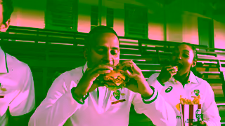 KFC KFCs Cheesy Zinger Stacker Ad Commercial Brand Imagery Photoshoot 0