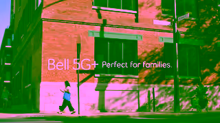 Bell Canada Bell 5G perfect for families Ad Commercial Brand Imagery Photoshoot 2
