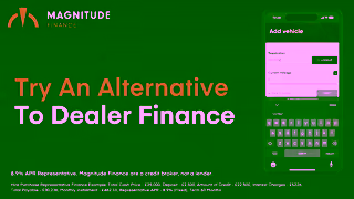 Magnitude Finance Try An Alternative To Dealer Finance Ad Commercial Brand Imagery Photoshoot 0