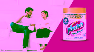 Vanish Vanish Gold Oxi Stain Remover Whitening Powder White Stain Removal Ad Commercial Brand Imagery Photoshoot 2