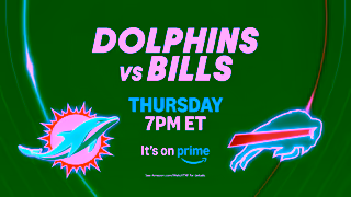 Sports on Prime Thursday Night Football Week 3 Dolphins vs Bills Thursday Ad Commercial Brand Imagery Photoshoot 2