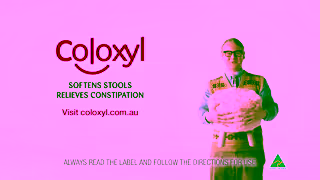 Aspen Pharma Coloxyl Softens stools relieves constipation 6 sec Ad Commercial Brand Imagery Photoshoot 2