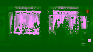 Salvation Army SKIP CHRISTMAS OR SKIP RENT Impossible Choices 2024 Ad Commercial Brand Imagery Photoshoot 1