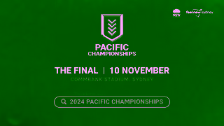 National Rugby League Pacific Championships 2024 The Final Ad Commercial Brand Imagery Photoshoot 2